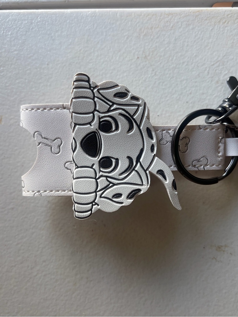 2024 Disney Parks 101 Dalmatians sanitizer holder keychain